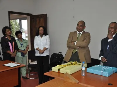 Présentation de vœux à la Direction (Janvier 2010), photo 3